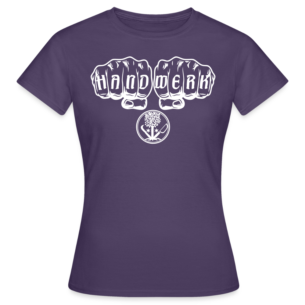 Frauen T-Shirt "GaLaBauer" Dunkellila Frauen T-Shirt