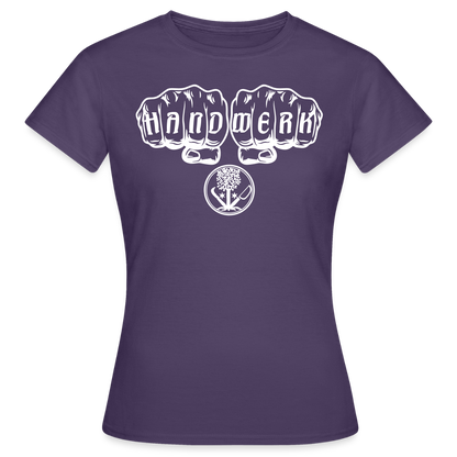 Frauen T-Shirt "GaLaBauer" Dunkellila Frauen T-Shirt