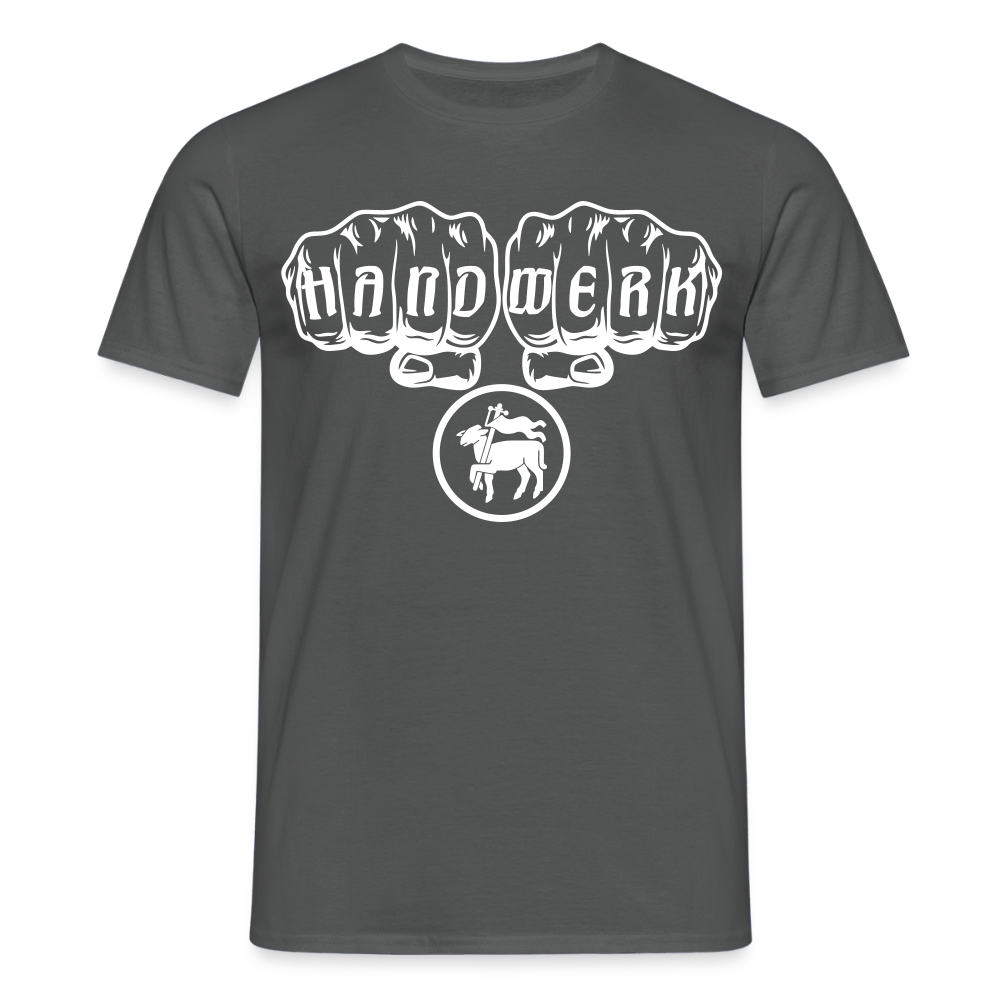 Unisex T-Shirt "Fleischer" Anthrazit Männer T-Shirt