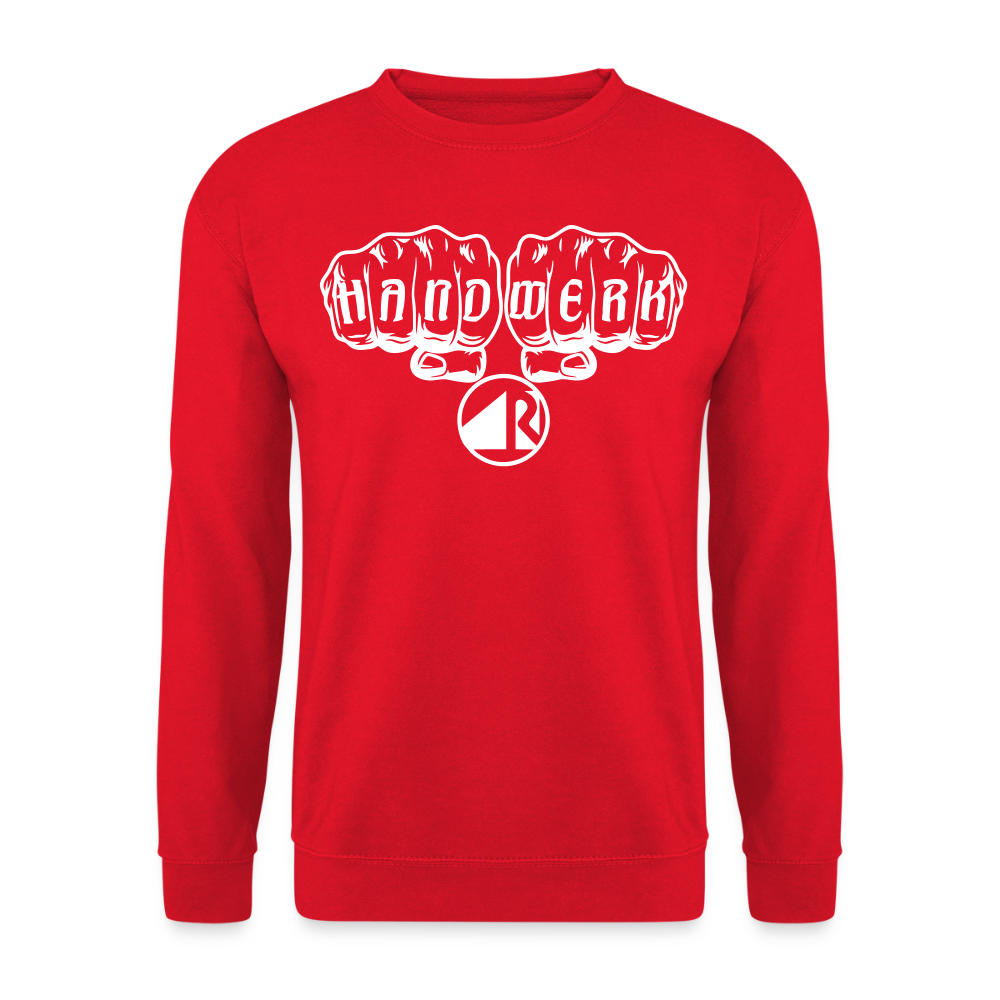 Unisex Pullover "Raumausstatter" Rot Unisex Pullover