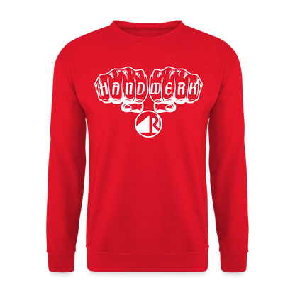 Unisex Pullover "Raumausstatter" Rot Unisex Pullover