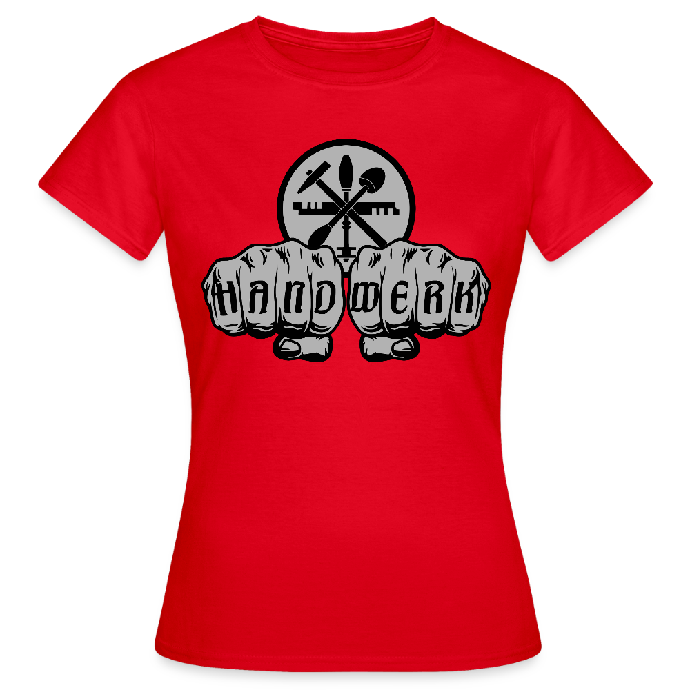 Frauen T-Shirt "Glaser" Rot Frauen T-Shirt