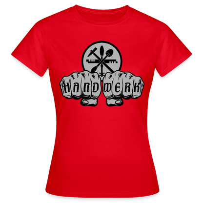 Frauen T-Shirt "Glaser" Rot Frauen T-Shirt