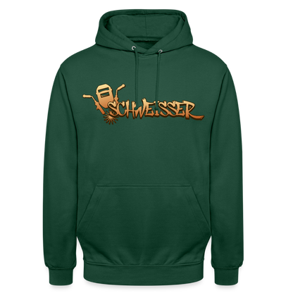 Unisex Hoodie "Schweisser" Flaschengrün Unisex Hoodie