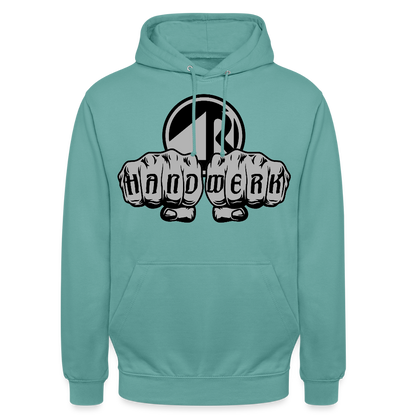 Unisex Hoodie "Raumausstatter" Pastelltürkis Unisex Hoodie