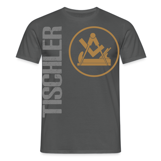 Unisex T-Shirt "Tischler" Anthrazit Männer T-Shirt