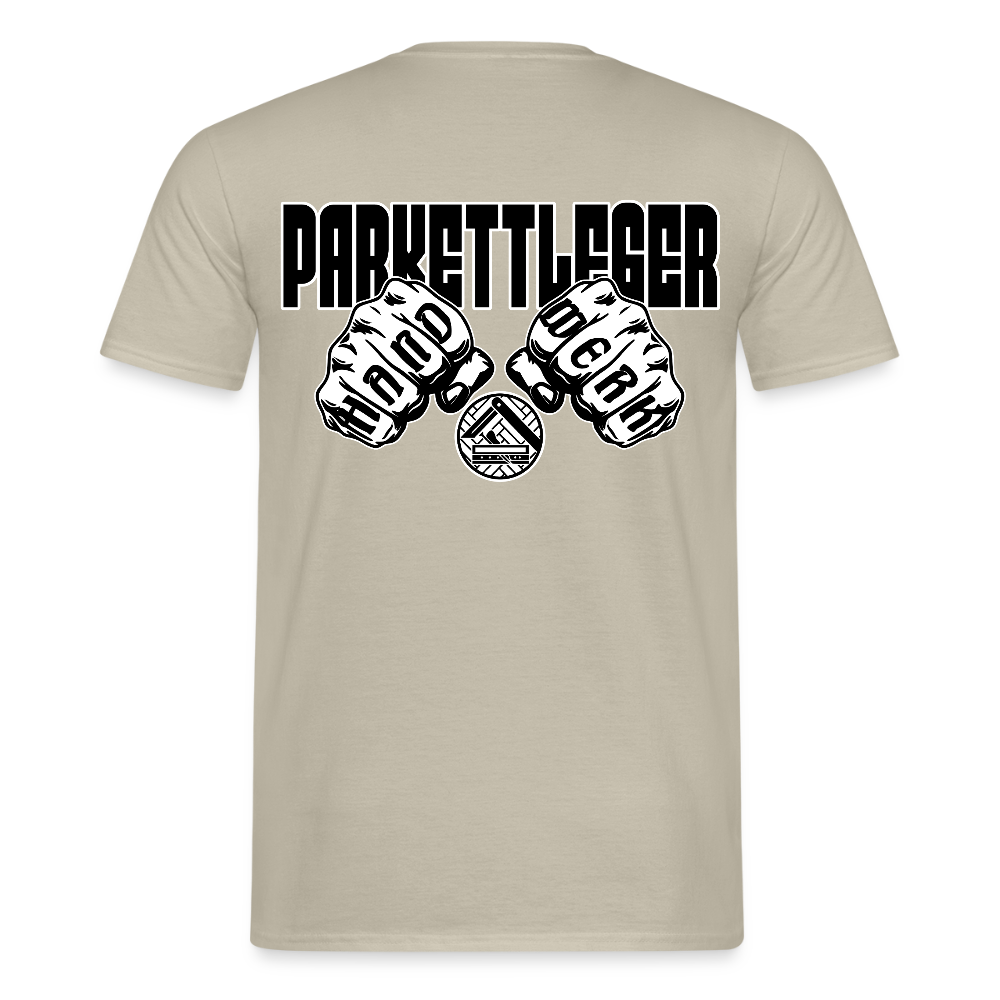 Unisex T-Shirt "Parkettleger" Sandbeige Männer T-Shirt