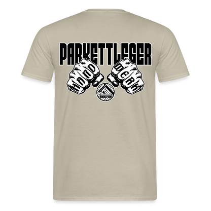 Unisex T-Shirt "Parkettleger" Sandbeige Männer T-Shirt