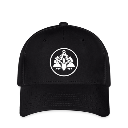 Flexfit Cap "Maurer" Schwarz Flexfit Cap