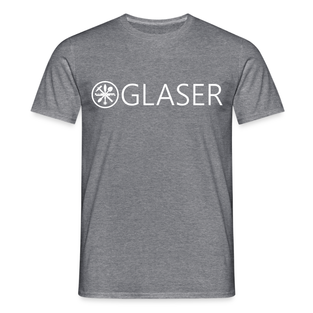 Unisex T-Shirt "Glaser" Graphit meliert Männer T-Shirt
