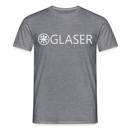Unisex T-Shirt "Glaser" Graphit meliert Männer T-Shirt