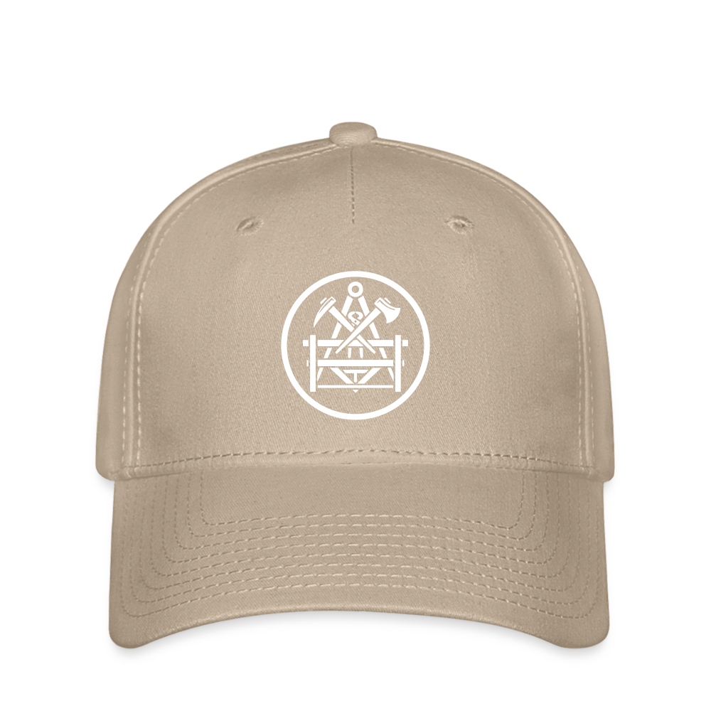 Flexfit Cap "Betonbauer" Khaki Flexfit Cap
