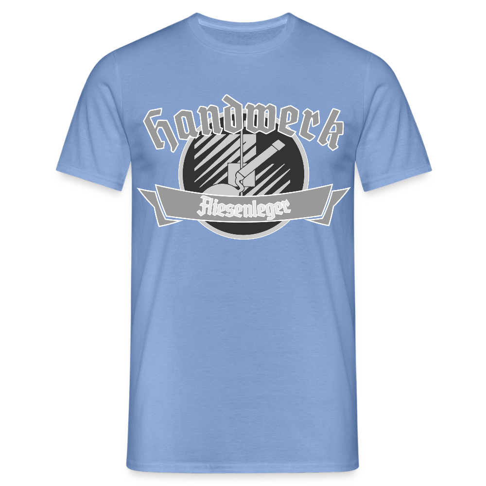 Unisex T-Shirt "Fliesenleger" carolina blue Männer T-Shirt