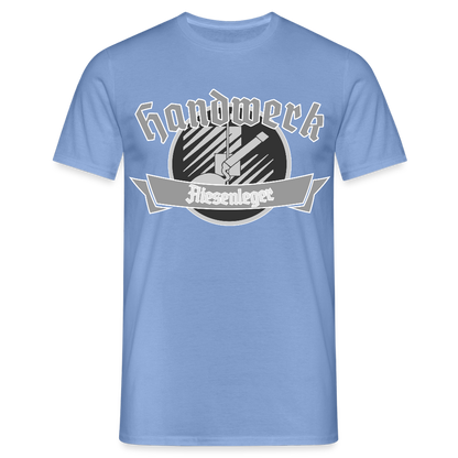 Unisex T-Shirt "Fliesenleger" carolina blue Männer T-Shirt