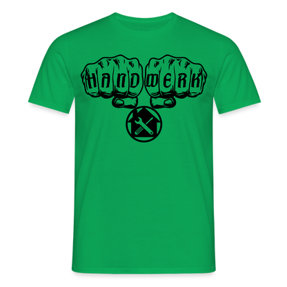 Unisex T-Shirt "Hausmeister" Kelly Green Männer T-Shirt