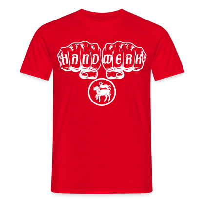 Unisex T-Shirt "Fleischer" Rot Männer T-Shirt