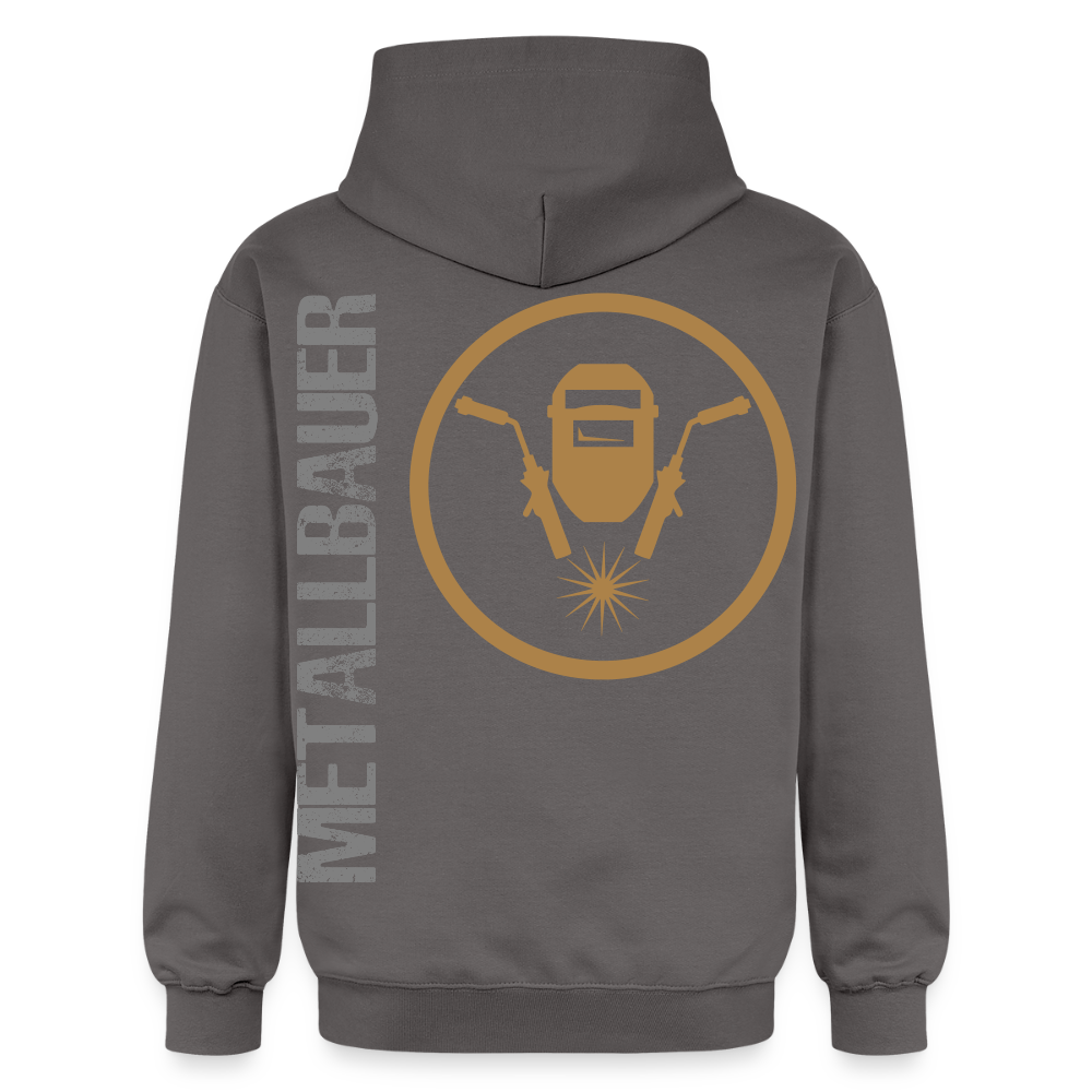 Gildan Unisex Softstyle® "Metallbauer" Dunkelgrau Gildan Unisex Softstyle® Midweight Hoodie