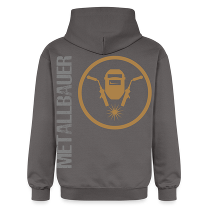 Gildan Unisex Softstyle® "Metallbauer" Dunkelgrau Gildan Unisex Softstyle® Midweight Hoodie