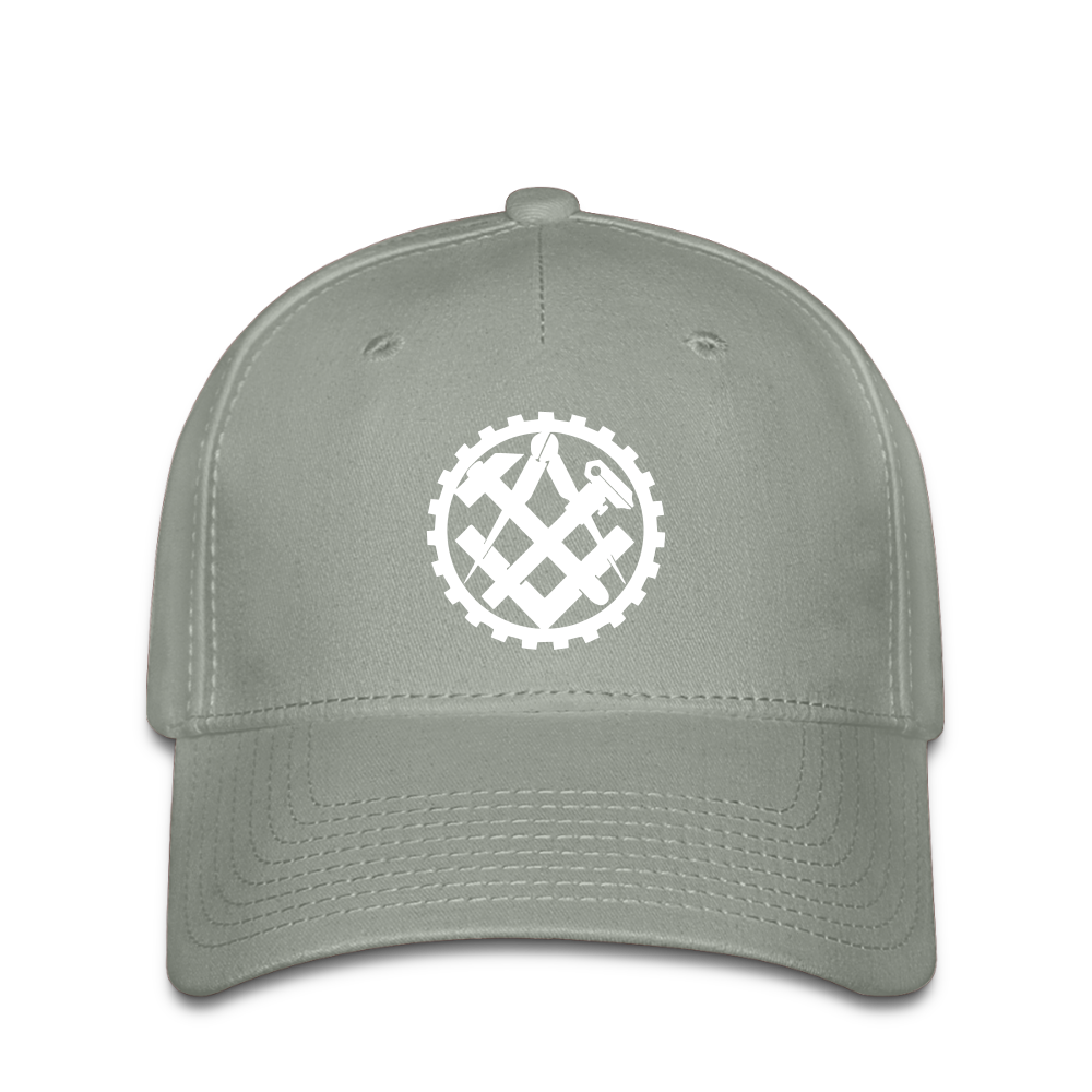 Flexfit Cap "Mechaniker" Grüngrau Flexfit Cap