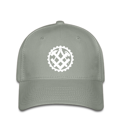 Flexfit Cap "Mechaniker" Grüngrau Flexfit Cap