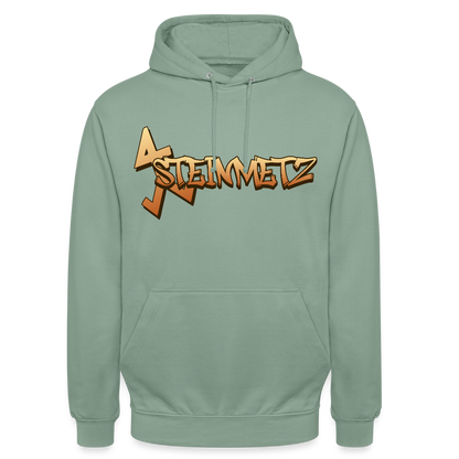 Unisex Hoodie "Steinmetz" Graugrün Unisex Hoodie