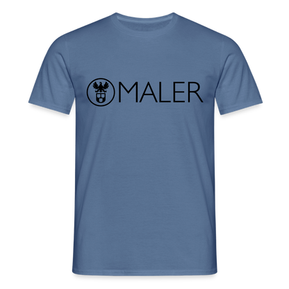 Unisex T-Shirt "Maler" Taubenblau Männer T-Shirt