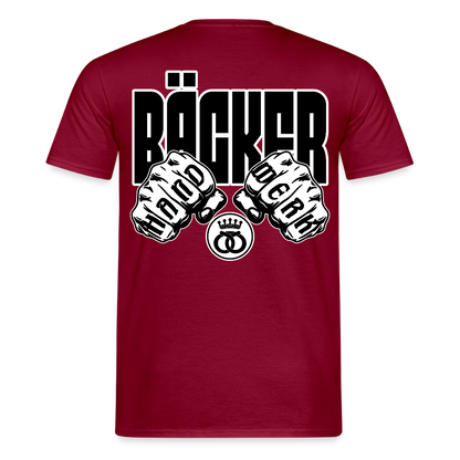 Unisex T-Shirt "Bäcker" - Ziegelrot
