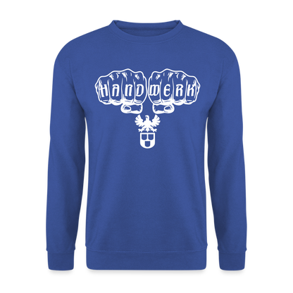 Unisex Pullover "Maler" Royalblau Unisex Pullover