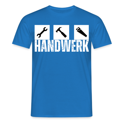 Unisex T-Shirt "Werkzeug" Royalblau Männer T-Shirt