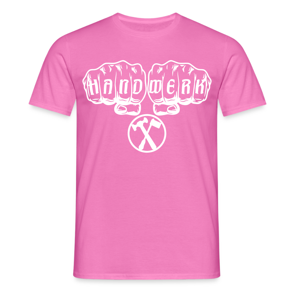 Unisex T-Shirt "Installateur" Pink Männer T-Shirt