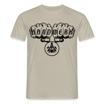 Unisex T-Shirt "Maurer" Sandbeige Männer T-Shirt {{ color }}