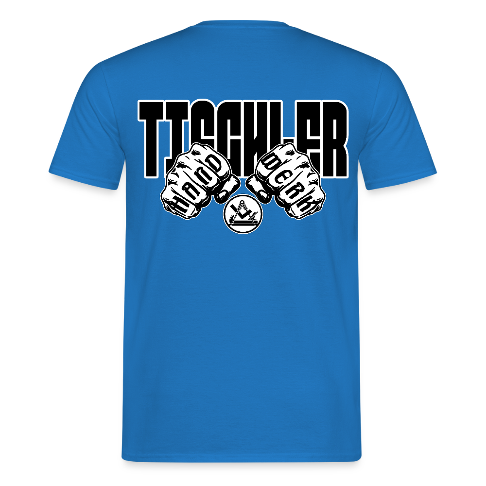 Unisex T-Shirt "Tischler" Royalblau Männer T-Shirt