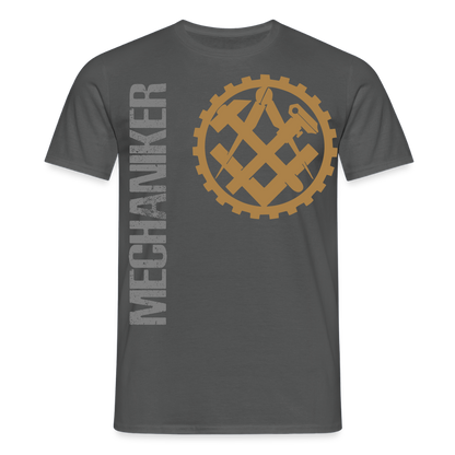 Unisex T-Shirt "Mechaniker" Anthrazit Männer T-Shirt