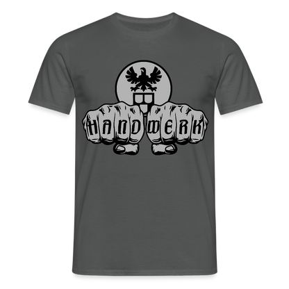 Unisex T-Shirt "Maler" Anthrazit Männer T-Shirt