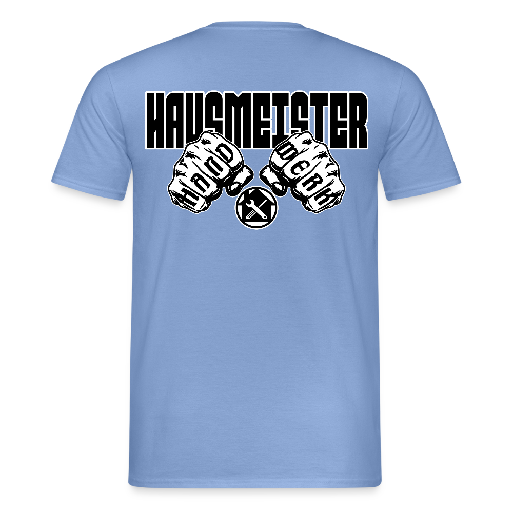 Unisex T-Shirt "Hausmeister" carolina blue Männer T-Shirt