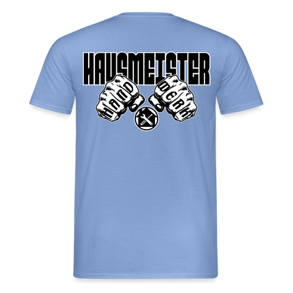 Unisex T-Shirt "Hausmeister" carolina blue Männer T-Shirt