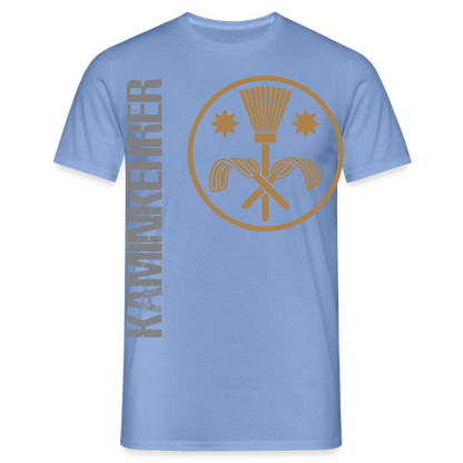 Unisex T-Shirt "Kaminkehrer" carolina blue Männer T-Shirt