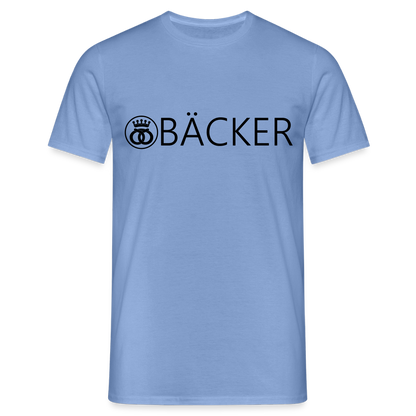 Unisex T-Shirt "Bäcker" carolina blue Männer T-Shirt