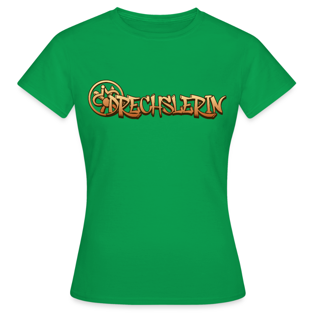 Frauen T-Shirt "Drechslerin" Kelly Green Frauen T-Shirt