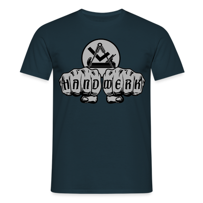 Unisex T-Shirt "Schreiner/Tischler" Navy Männer T-Shirt