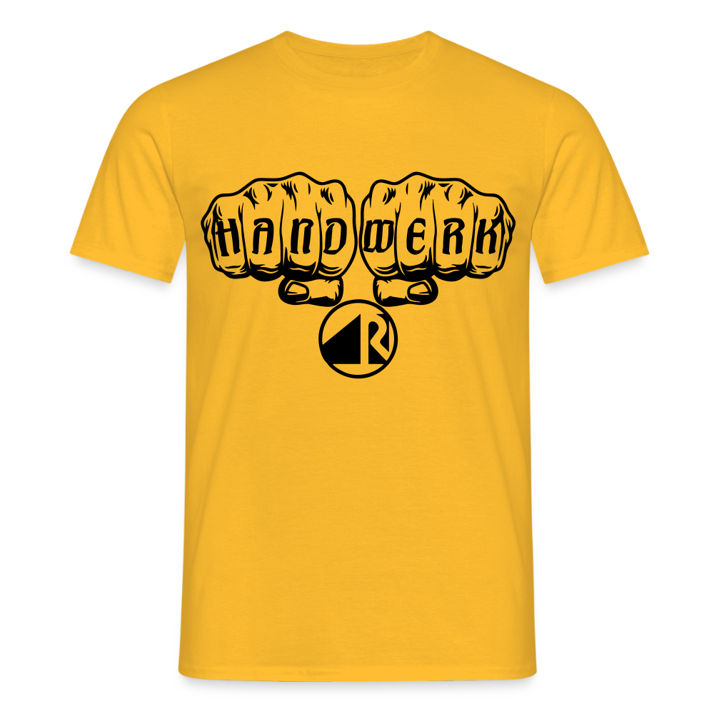 Unisex T-Shirt "Raumausstatter" Gelb Männer T-Shirt