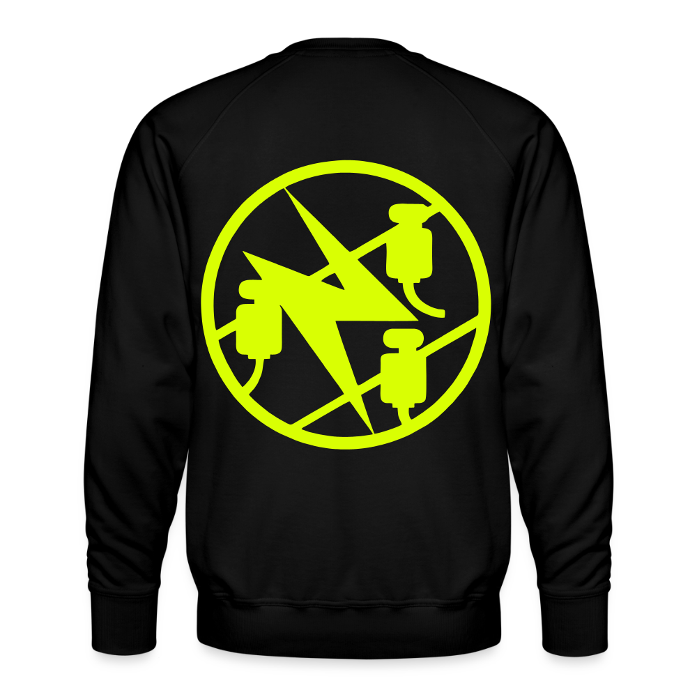 Unisex Premium Pullover "Elektriker" neongelb Männer Premium Pullover