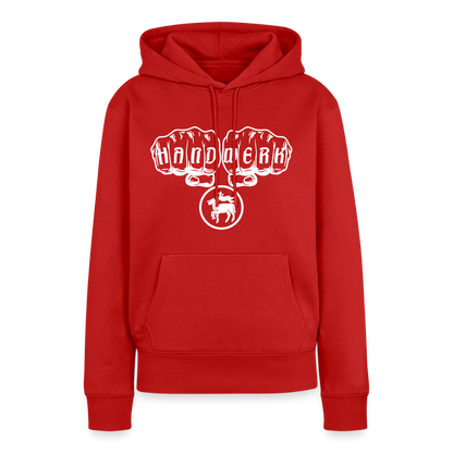 Frauen Premium Hoodie "Fleischer" Rot Frauen Premium Hoodie