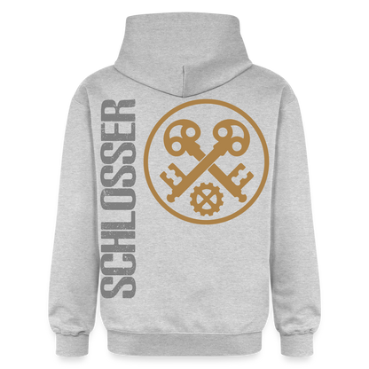 Gildan Unisex Softstyle® "Schlosser" Hellgrau meliert Gildan Unisex Softstyle® Midweight Hoodie