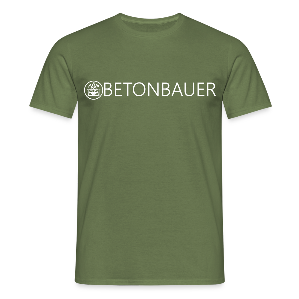 Unisex T-Shirt "Betonbauer" Militärgrün Männer T-Shirt