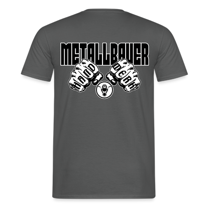 Unisex T-Shirt "Metallbauer" - Anthrazit