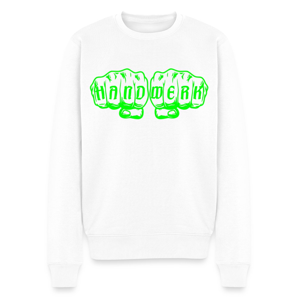 Unisex Premium Pullover "KFZ-Mechaniker" neongrün Männer Premium Pullover