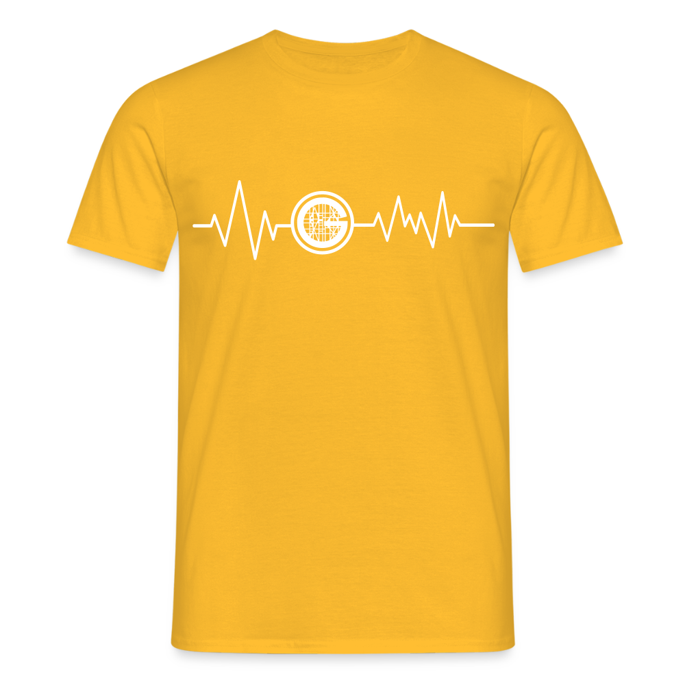 Unisex T-Shirt "Gerüstbauer" - Gelb