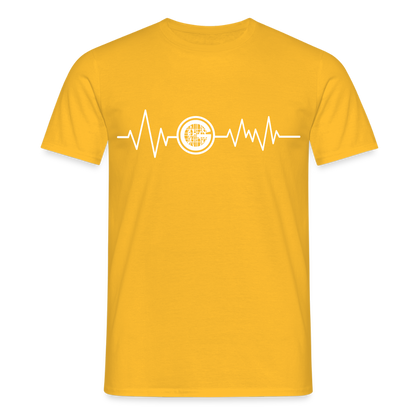 Unisex T-Shirt "Gerüstbauer" Gelb Männer T-Shirt