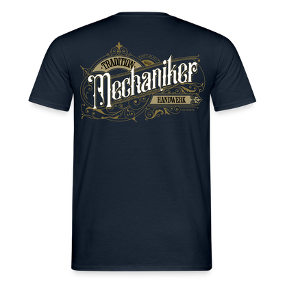 Unisex Mechaniker-Nostalgie T-Shirt von Spreadconnect, Männer T-Shirt mit vintage Design und Mechaniker-Motiv, bequem und stylisch